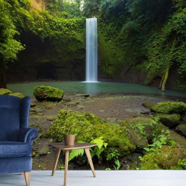 Imagem de Papel de Parede Paisagem Cachoeira Natureza Sala Adesivo - 033pcm - Al