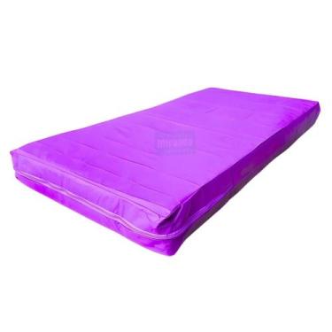 Imagem de Capa p/ Colchão Casal Hospitalar Impermeável Cores E Medidas - Miranda