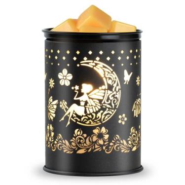 Imagem de Aquecedor de cera Scentsy Moon/Flower Fairy para derreter cera perfuma