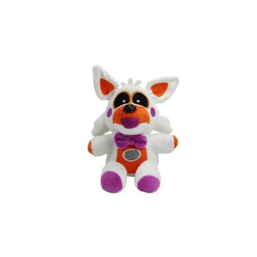 Imagem de Brinquedo de pelúcia Five Nights at Freddys Lolbit 18cm - Lightbek Off
