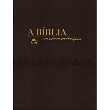 Imagem de Biblia Nvi Em Ordem Cronologica - Capa Preta