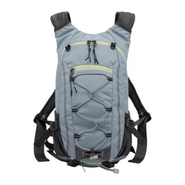 Imagem de RNXRZANK Mochila de Ciclismo para Acampamento 13L, Mochila de Poliéster à Prova D'água, 24x12x43cm, Leve, Respirável, Multiuso, Azul Claro