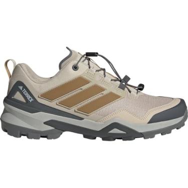Imagem de adidas Tênis masculino Terrex Skychaser para caminhada, Wonder Bege/Bronze Strata/Cinza, 40