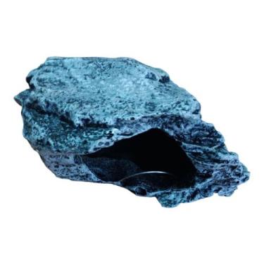 Imagem de Enfeite Para Aquário Toca de Pedra Natural Abrigo Fragata