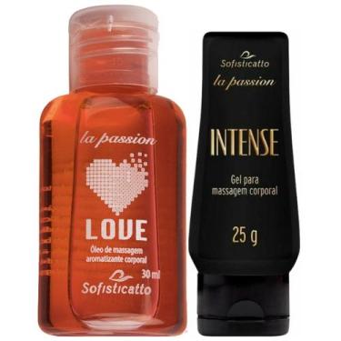 Imagem de Gel Lubrificante Intense + Óleo De Massagem Sensual Love Hot Amarula -