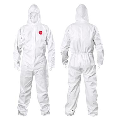 Imagem de Macacão Descartável Impermeável Para Proteção Química Tipo 6 EPI Steelflex