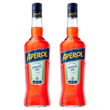 Imagem de Kit 2 Aperitivos Italiano Aperol 750ml