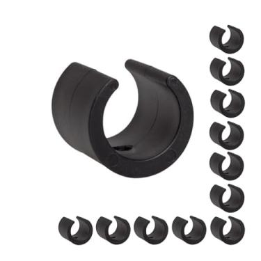 Imagem de Kit 12 Peças Proteção Para Pés Cadeiras 22,22mm Redondo Preto - 2307 Mor
