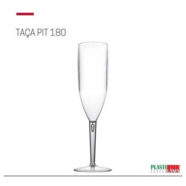 Imagem de Taça De Champanhe - 180Ml - Acrílico - 12 Unidades