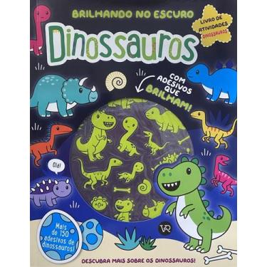 Imagem de Livro - Brilhando no escuro - Dinossauros