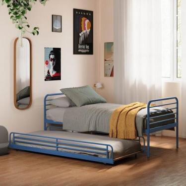 Imagem de Bicama em Ferro Aço Carbono Tubular Teko Casatema MadeiraOriginals