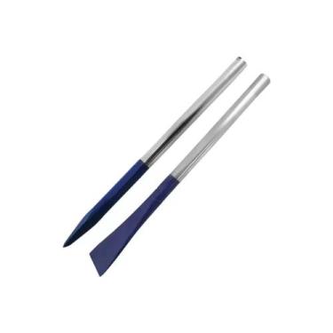 Imagem de Kit 2 em 1: Pontalete + Talhadeira Aço 3/4  30 cm  Ferramentas Profiss
