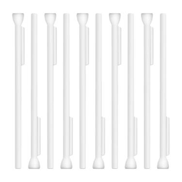 Imagem de KICTeam – Ferramenta raspadora de plástico (pacote com 10) – Ferramenta raspadora multiuso para adesivos, removedor de etiquetas, tinta, impressoras, detalhes automotivos – Ferramenta de limpeza sem