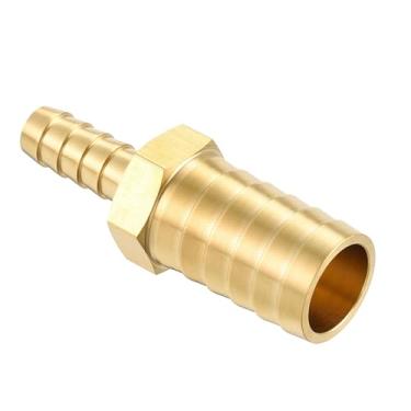 Imagem de Kozelo Pacote com 1 acessórios de mangueira de latão Farpas de mangueira de 5/20.3 cm para conexões de 5/40.6 cm para máquinas domésticas, banheiras de massagem e sistemas de irrigação