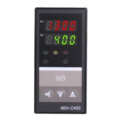 Imagem de Controlador de Temperatura REX C400 100-220V com Rele de Alarme - OEM