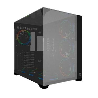 Imagem de Gabinete Gamer Aquário Bluecase BG-059GRBBX Grand Vegas - PSU Cover - ATX - Preto