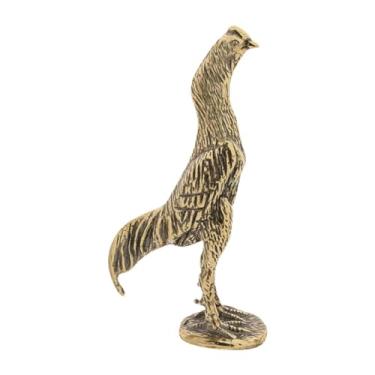 Imagem de Wswqop Estatueta de, Estatueta de Galinha, Artesanato, Decorações de Mesa Vintage, Enfeite de Mesa em Miniatura para Escritório, Sala de Chá, Amigo