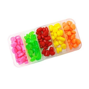 Imagem de 125 peças de iscas macias de pesca de milho, iscas macias, alimentador de contas de peixe, ferramenta de acessórios de pesca de carpa