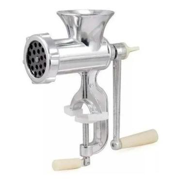 Imagem de Máquina Manual De Moer Carne Prensa Para Salsicha Cozinha - MB