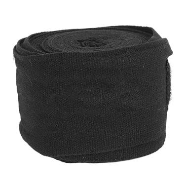 Imagem de Domary Bandagens de Boxe, Bandagem Elástica Luvas de Mão de Algodão para Homens e Mulheres Com Suprimentos de Treinamento (Preto)