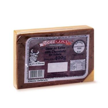 Imagem de Doce de leite em barra 400g - Com Chocolate - Doces Uai