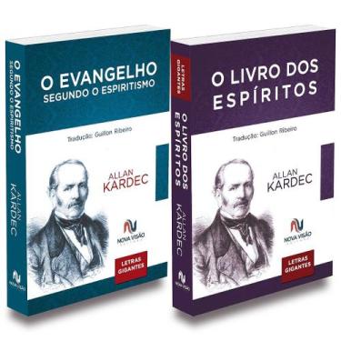 Imagem de Kit O Evangelho Segundo o Espiritismo + O Livro dos Espíritos - Letras