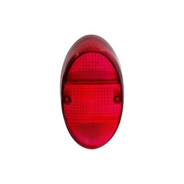 Imagem de Lente Traseira Fusca 1200/1300 Fusquinha Vermelha - Jcv