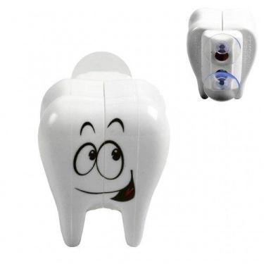 Imagem de Porta Escova Infantil Com Ventosa Formato Dente - Well Clean