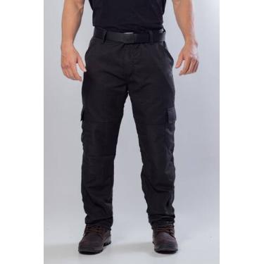 Imagem de Calça cargo tática poly ripstop 6 bolsos reforçada - Guntai Tactical, 