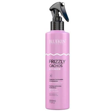 Imagem de Ativador de Cachos Frizzly Blueken 300ml - Hidratação e Definição