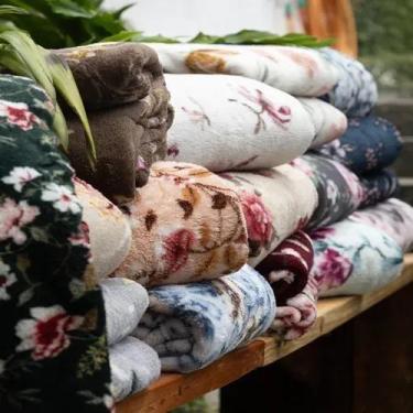 Imagem de Cobertor Manta Microfibra Casal 2.00m x 1.80m Ultra Macia - Enxovais G