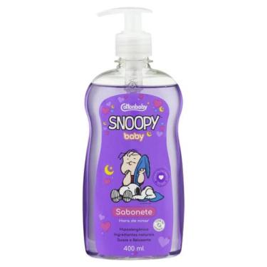 Imagem de Cottonbaby snoopy baby sabonete liquido hora ninar 400 ml