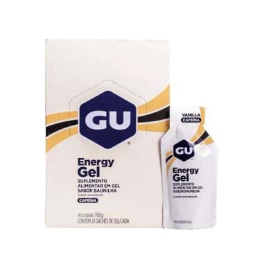 Imagem de Energy Gel Cafeina + Caixa Com 24 Saches De 32g Baunilha Gu