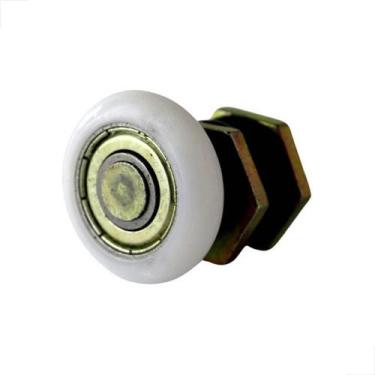 Imagem de Roldana Porta Correr Box Vidro Blindex Com Regulagem - 2 pç - Fast Vid