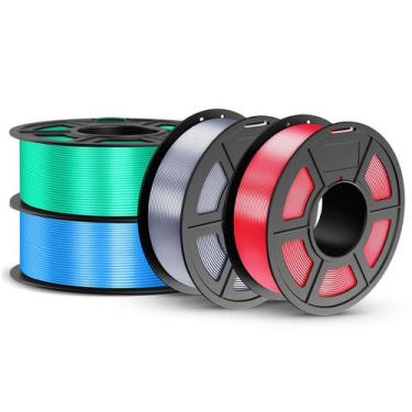 Imagem de Filamento de impressora 3D JAYO Silk PLA 1,75 mm 4,4 kg 4 cores