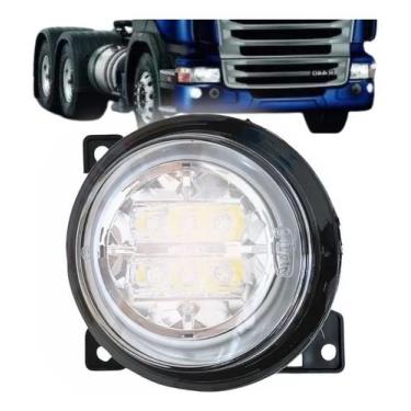 Imagem de Farol Auxiliar LED Caminhão SC Série 5, Série 6 Externo LD - IAM