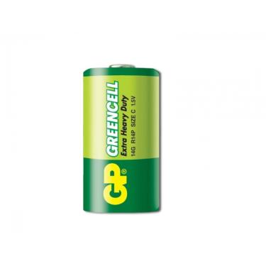 Imagem de 02 Pilhas Média C Comum Zinco Gp Greencell 01 Cartela