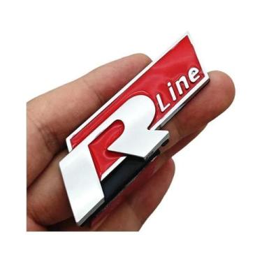 Imagem de Emblema De Logo De Carro Em Metal 3D Para VW Golf R R32 MK7 MK7.5 MK8 