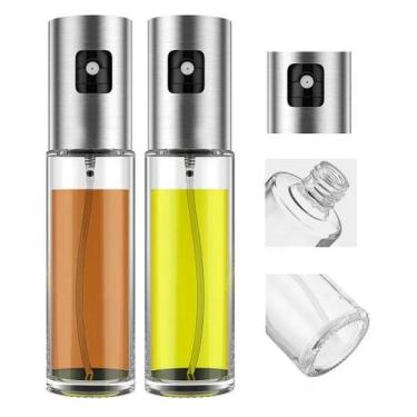 Imagem de Dupla de Spray Borrifador para Azeite e Vinagre de 100ml - Prático e E