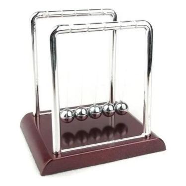 Imagem de 2X Pendulo De Newton Pequeno Decoração Escritório Jogo De Bo