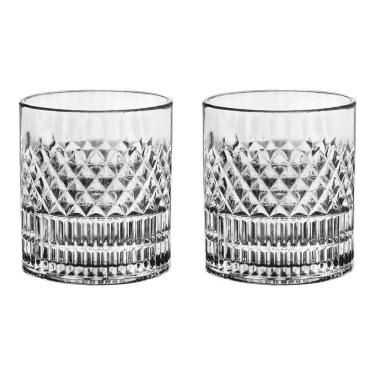 Imagem de 2X Jogo 2 Copos Cristal Para Whisky 310Ml Esplanada L`Hermit