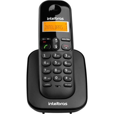 Imagem de Telefone sem fio TS3111 (somente ramal adicional), preto, Modelo 4123111, INTELBRAS