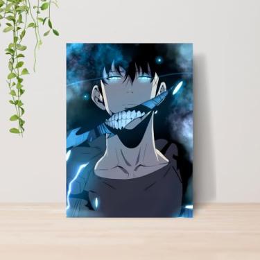 Imagem de Genérico, Quadro Solo Leveling Anime A4 | Placa MDF 10