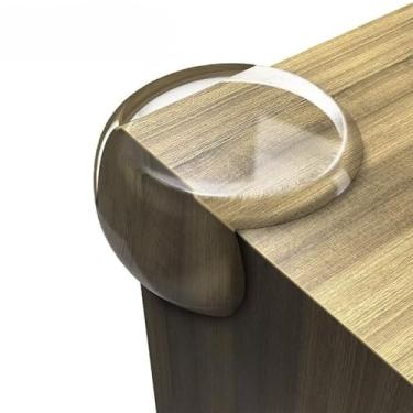 Imagem de Protetor Quina, 20 Protetor de Silicone de Mesa Quina Protetor para Móveis Quarto Cozinha Casa(O forma-20peças)