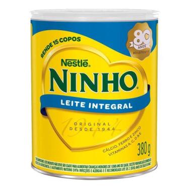 Imagem de Leite Em Pó Ninho Integral Lata 380g - Embalagem com 24 Unidades