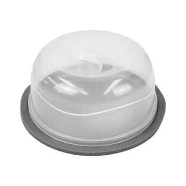 Imagem de Boleira Tear com Tampa Transparente em Plastico Plasutil 14893