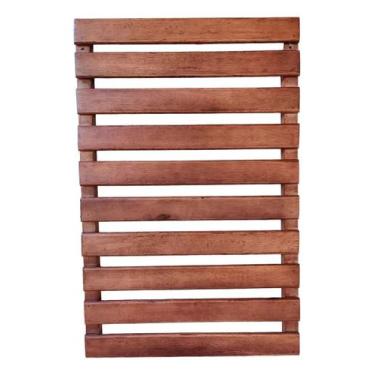 Imagem de Floreira Jardim Vertical 68 X 44 Cm Madeira Maciça - Estilo Rústico