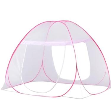 Imagem de Mosquiteiro, Mosquiteiro Tenda Cama King Dobrável Pratico e Portátil 1.8cmx2.0cm