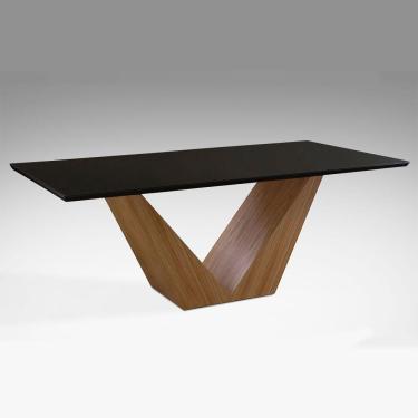 Imagem de Mesa de Jantar Versus 200cm X 100cm Laca Preta