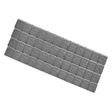 Imagem de ZNDAW 48 peças de pesos de roda com adesivo de 1/113.4 g, pesos de equilíbrio de pneu de 7,1 g, peso de equilíbrio de roda de baixo perfil fácil de descascar para carros, caminhões, SUVs e